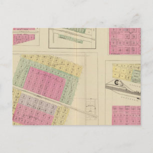 Syrakus, Coolidge, Hudson, Loco, Kansas Postkarte