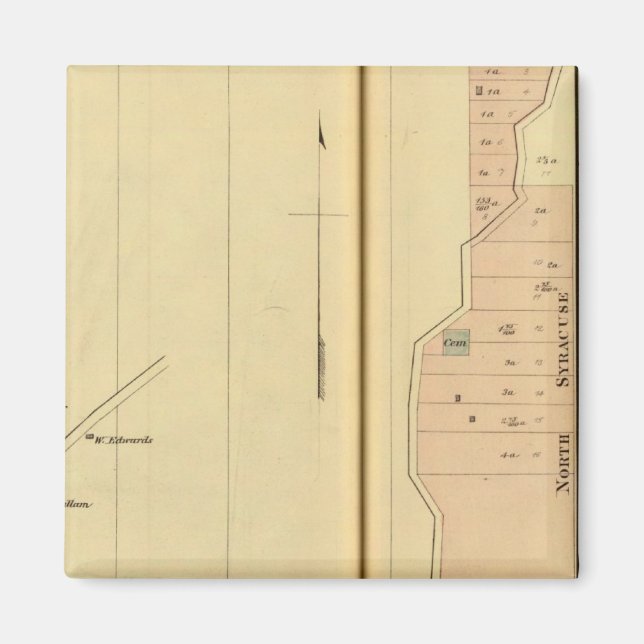 Syrakus mit Carletonville Magnet (Vorne)
