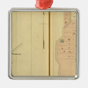 Syrakus mit Carletonville Silbernes Ornament