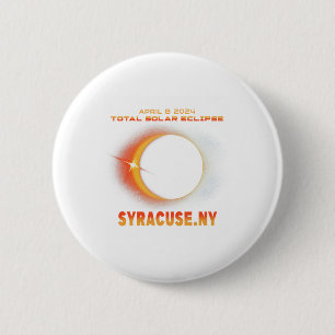 Syrakus New York Total Solar Eclipse 2024 1 Button