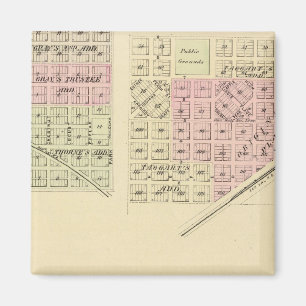 Syrakus, Palmyra, Unadilla, Wyoming, Nebraska Magnet