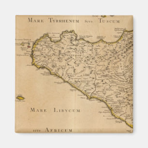 Syrakus und Italien Magnet