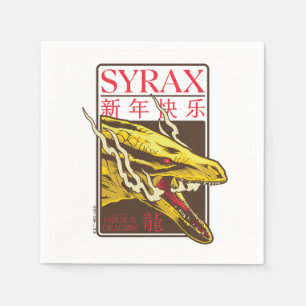 Syrax neues Jahr   新 年 快 乐 Serviette