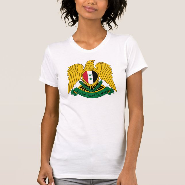 Syria Wappen T-Shirt (Vorderseite)