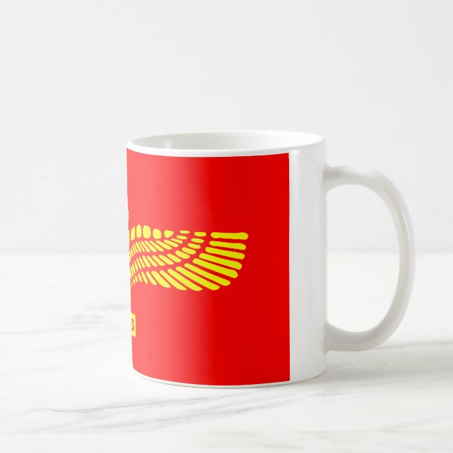 Syriac Aramäisch-Flagge Tasse (Rechts)