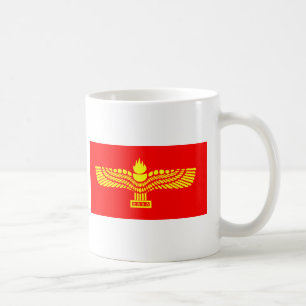 Syriac Aramäisch-Flagge Tasse