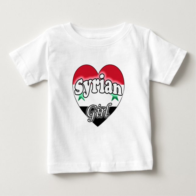Syrian Girl Baby T-shirt (Vorderseite)