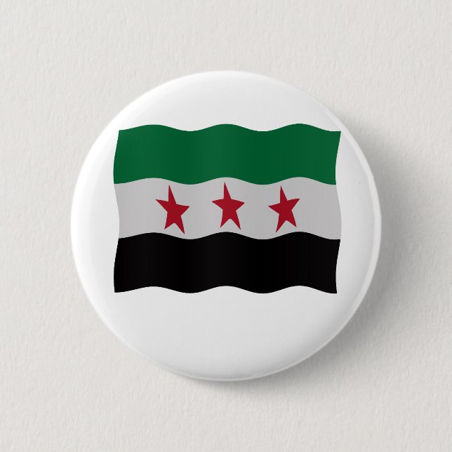 Syrian Republic Flag 1932-59 1961-63 Button (Vorderseite)