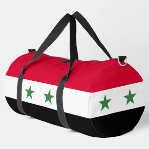 Syrien-Flagge Duffle Bag