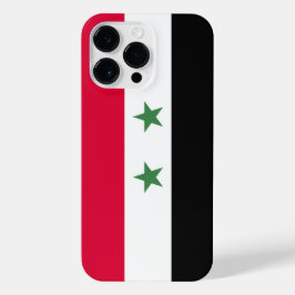 Syrien-Flagge iPhone 14 Pro Max Hülle