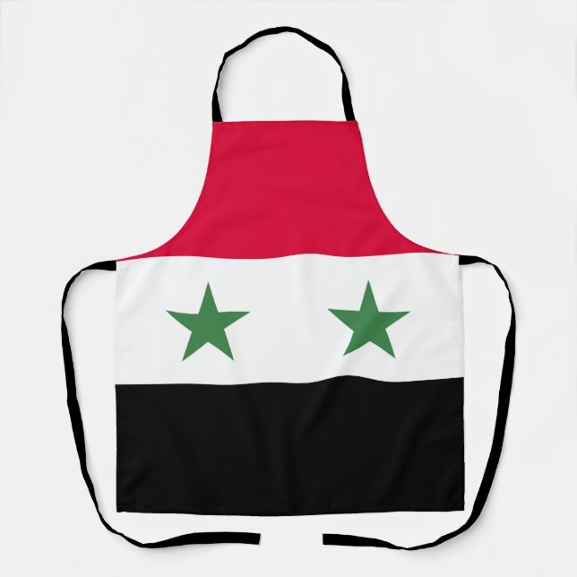 Syrien-Flagge Schürze (Vorderseite)