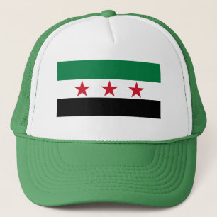 Syrien-Flagge Truckerkappe