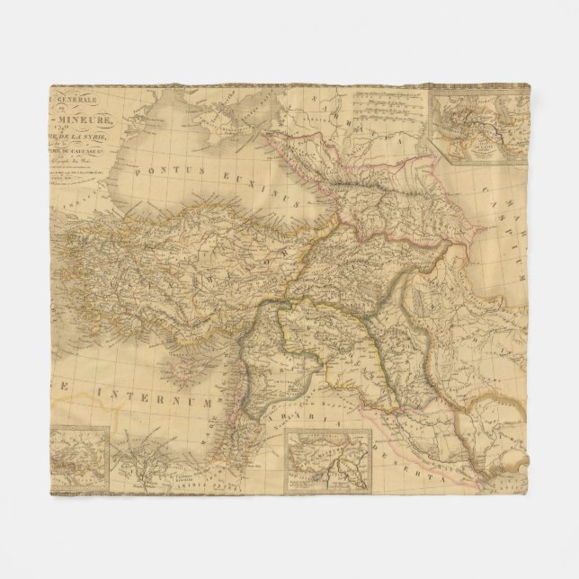 Syrien Fleecedecke (Vorderseite (Horizontal))