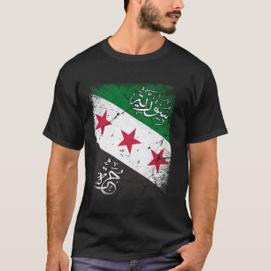 Syrien, Freie Syria Flag, Syrisch. T-Shirt