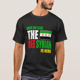 Syrien Freies Syrien Flagge Syrischer T-Shirt