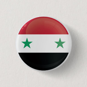 Syrien-Icon-Flagge Button