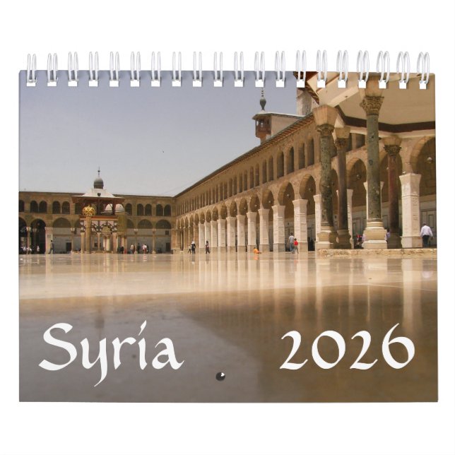 Syrien KALENDER 2026 (Titelbild)