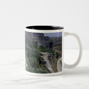 Syrien, Marqab-Burg, Kreuzritterburg gelegen Zweifarbige Tasse