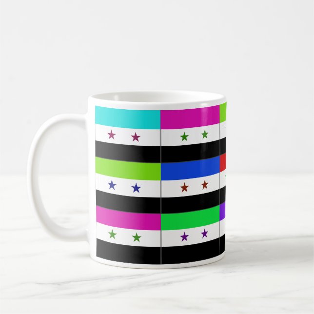 Syrien Multihue kennzeichnet Tasse (Links)