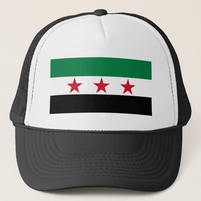 Syrien-Opposition Truckerkappe (Vorderseite)