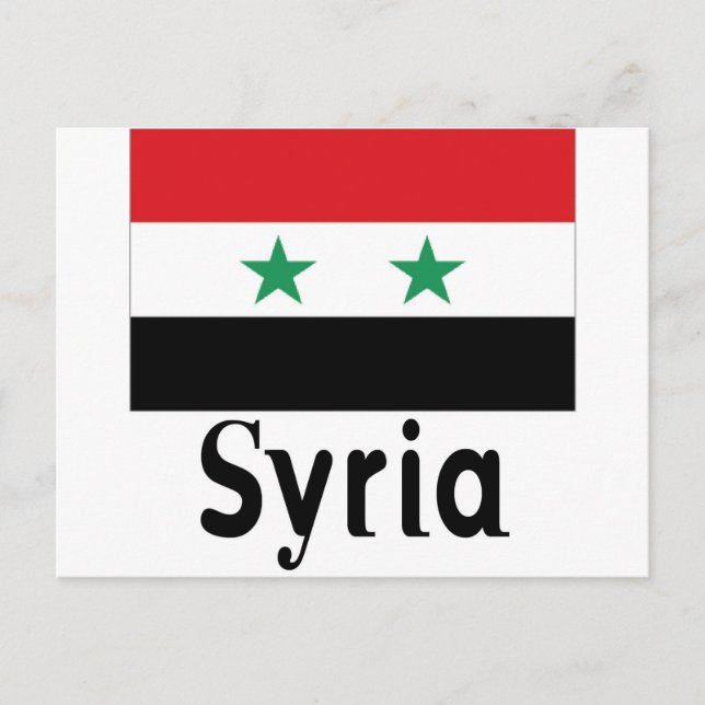 Syrien Postkarte (Vorderseite)