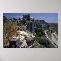 Syrien, Schloss Marqab, Kreuzfahrerburg