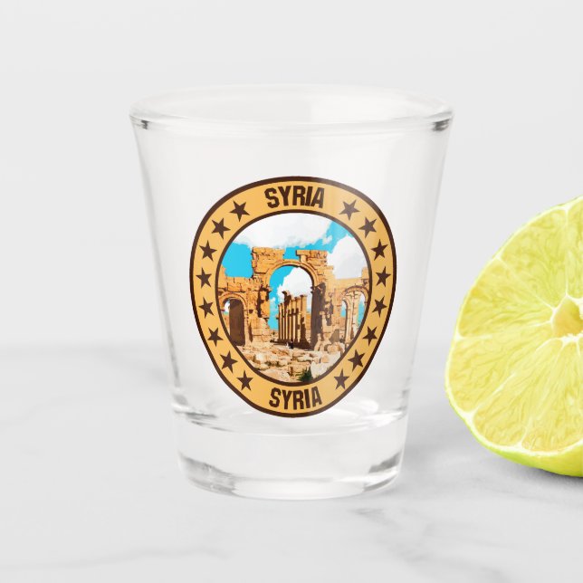 Syrien Schnapsglas (Vorderseite)
