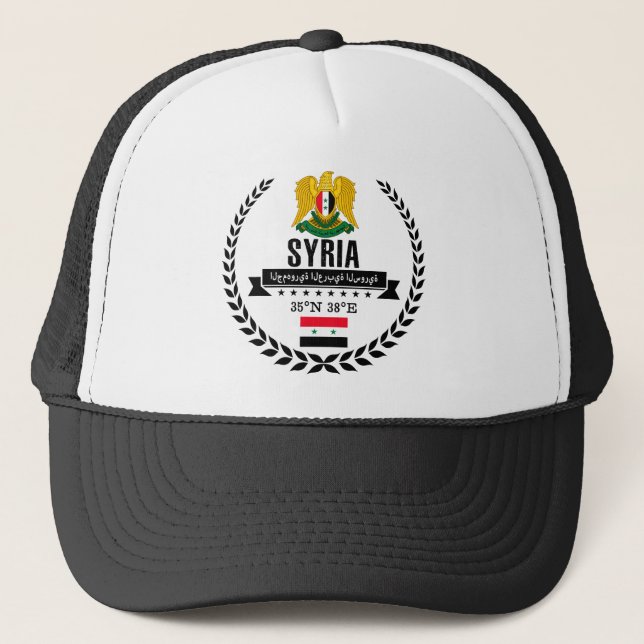 Syrien Truckerkappe (Vorderseite)