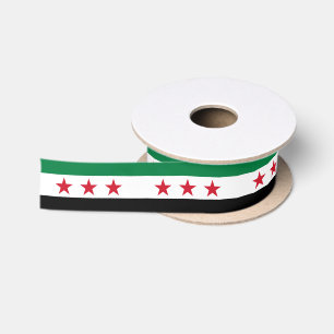 Syrien - Unabhängigkeitsband, patriotische syrisch Satinband