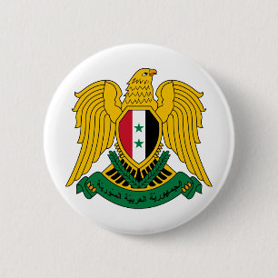 Syrien-Wappen Button