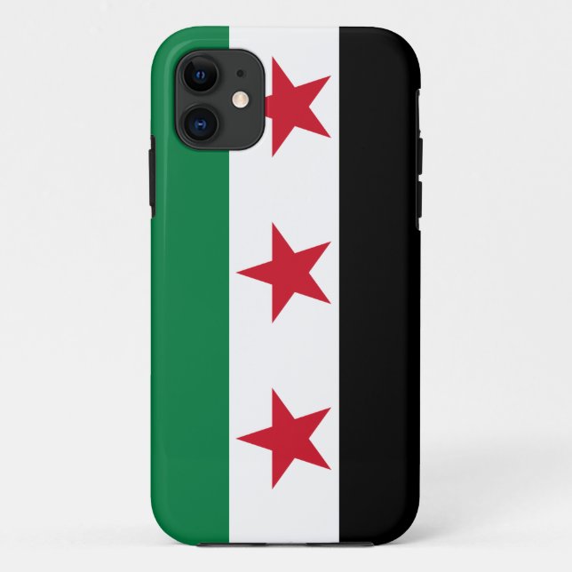 Syrienflagge Case-Mate iPhone Hülle (Rückseite)