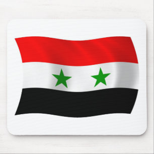 Syrienflagge Mousepad