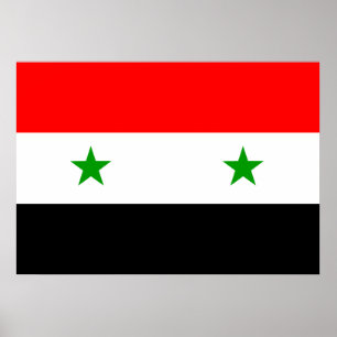 Syrienflagge Poster