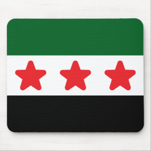 Syrienflaggenmaus Mousepad