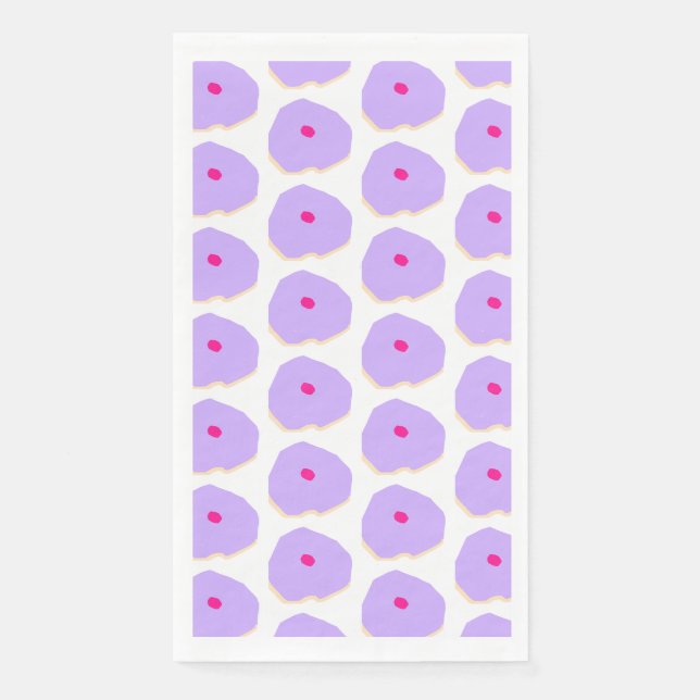 Syringa Pflanze patentiert Paper Napkin Serviette (Vorderseite)