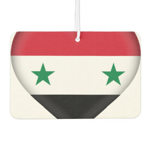 syrische Flagge Autolufterfrischer