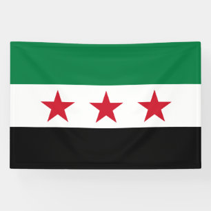 Syrische Flagge Banner