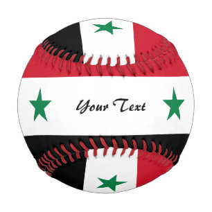 syrische Flagge Baseball