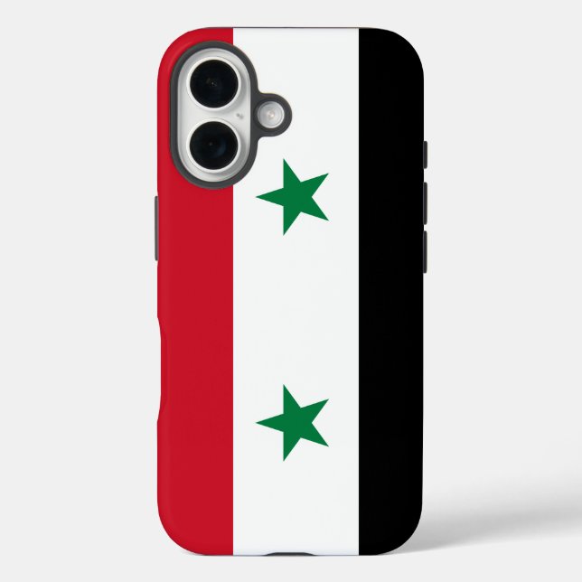 syrische Flagge Case-Mate iPhone Hülle (Rückseite)
