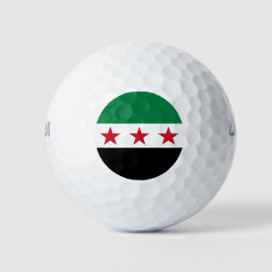 Syrische Flagge Golfball