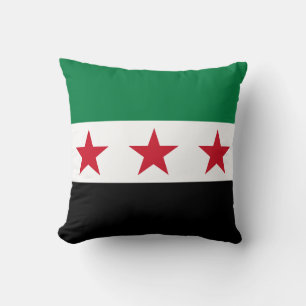 Syrische Flagge Kissen