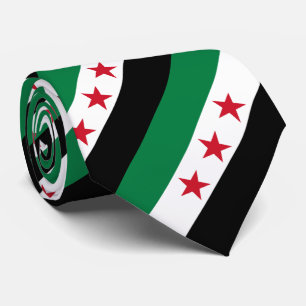 Syrische Flagge Krawatte