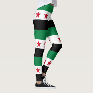 Syrische Flagge Leggings