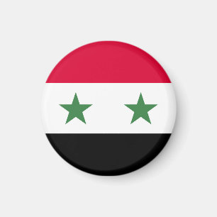 Syrische Flagge Magnet
