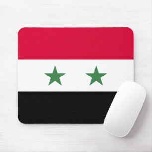 Syrische Flagge Mousepad