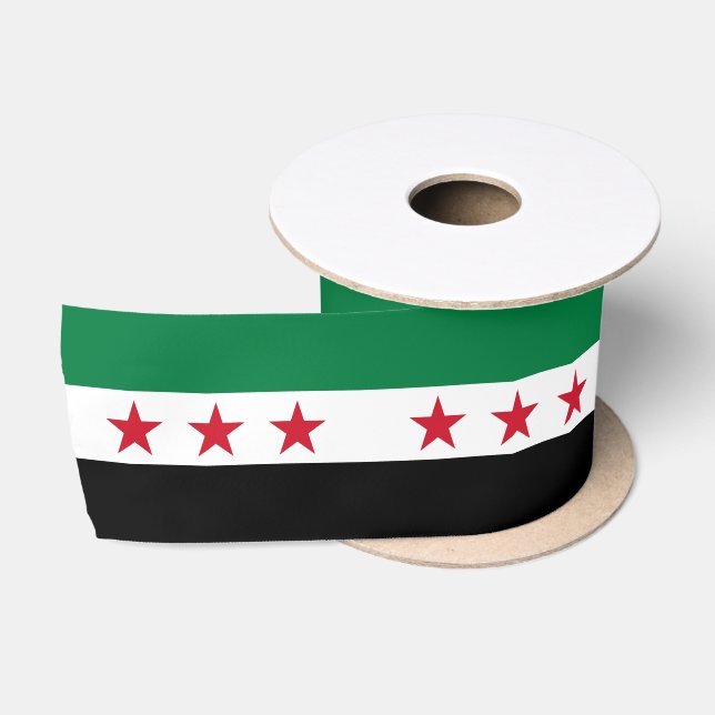 Syrische Flagge Satinband (Spule)
