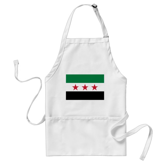 Syrische Flagge Schürze (Vorne)