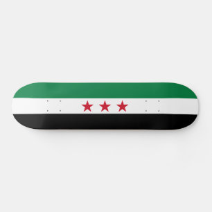 Syrische Flagge Skateboard