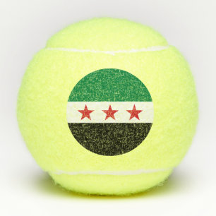 Syrische Flagge Tennisbälle