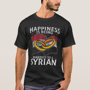 Syrische Hochzeit Arabische Republik Syrien Roots  T-Shirt